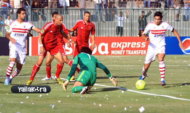 احمد عبد الظاهر في مباراة الاهلى والزمالك احمد عبد الظاهر في مباراة الاهلى والزمالك